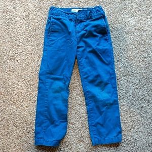 Old Navy skinny pants boys 4T aqua blue